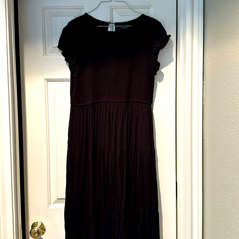Perfect black dress for the summertime!